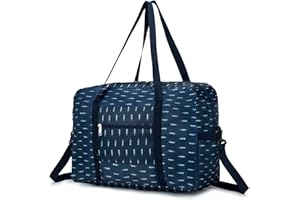 BKAZV Torba podróżna Torba podróżna Składana nylonowa wodoodporna walizka podróżna Torba podróżna Torba weekendowa Kosmetyczka Podróżna Podróż, Kemping, Pióro, 40x20x25 Ryanair- 1 Pack, torba podróżna