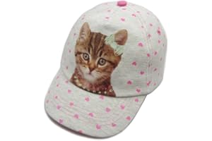 Gifts Treat Chapeau de Casquette de Baseball de bébé Filles Chapeaux de Soleil de Chapeaux d'enfants d'enfants avec Le modèle Mignon de Chat