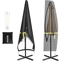 Toile Pour Parasol De Jardin Toile De Rechange 3M Pour Parasol De Terrasse U00e0 6 Baleines - Housse De Protection Uv Lavable Pour Terrasse Et Jardin 95850639 Toile Pour Parasol Déporté