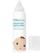 Frida Baby NoseFrida Saline Mist (106 ml) | Soften Nasal Passages ...