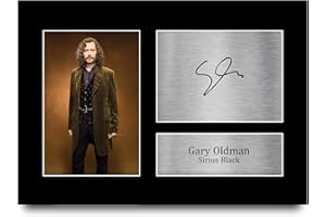HWC Trading Immagine Autografo firmata in formato A4 di Gary Oldman Harry Potter Sirius Black Gifts per i fan dei film Memorabilia