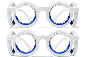 Hion Motion Sickness Brille, Auto Sickness Brille, Linderung von Reisekrankheit, Luftkrankheit, Seekrankheit Brille（2stück-Only 2 glasses）