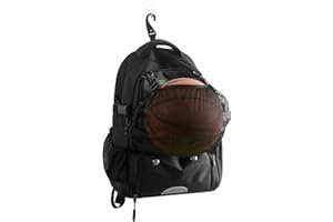FANDARE Sac à dos de basket-ball Grand sac de sport avec poche à balles séparée & Compartiment chaussures Sacs à dos pour 15,6 pouces ordinateur portable pour le football, Volley-ball,Voyager,Étudiant