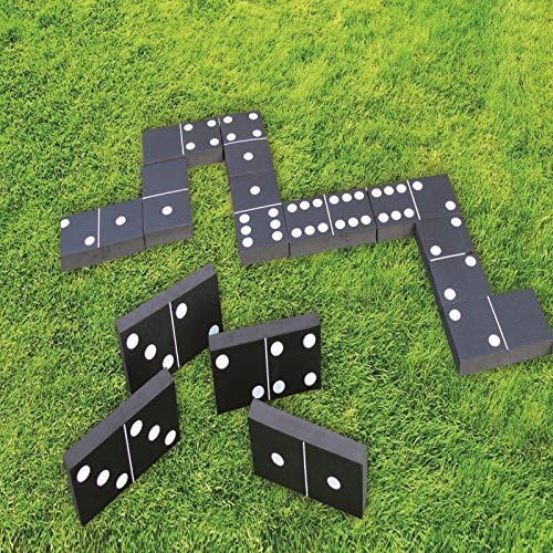 Giant Dominoes Kids Childrens Family Indoor Outdoor Garden Patio Toy Jumbo Summer Fun Game