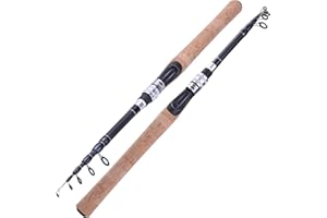 BANGHA Angelrute Feeder-Serie Portable 1.8-2.7cm Mini-Teleskop / 6 Abschnitt 3.0 3.3 3.6M Karpfen-Feeder 60-180g Reise Angelrute Teleskoprute (Color : Yellow, Length : 3.6 m)