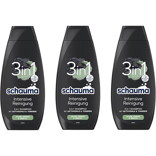 Schauma Karbon Kraft 5 Shampoo – 2er Pack Für Kräftiges Haar | Je 400 Ml | Mit Koffein Für Volumen & Stärke