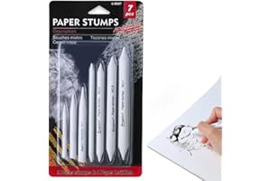 ZLXFT Papierwischer Set,Papierwischer Bleistife,Mischen Papierwischer Set,Doppelköpfe Papier Stift,Mischstift,Zeichenpapier,Zeichenmaterial,für Künstler,Studenten,für Skizzenbücher,Zeichnen