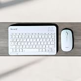 HEARTZ KEY 01 KABLOSUZ BLUETOOTH WİRELESS T&Uuml;M&Uuml; T&Uuml;RK&Ccedil;E KARAKTERLİ i &uuml; ğ harfleri bulunur KLAVYE MOUSE SETİ (BEYAZ)