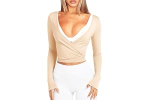 Navneet omlotttröja för kvinnor, sport, yogapopp, långärmad, tajt, Y2K pilates, balett, wrap toppar, bolero, höstkläder