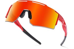 TAISYANGHAO Sportbrille-Sonnenbrille Herren-Damen-Fahrradbrille-Sunglasses men-Polarisiert-Schnelle Brille,UV400-Schutz, Leichter, langlebiger TR90-Rahmen, Hartschalen-Etui