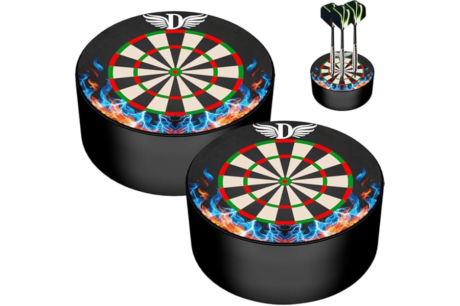 2PCS Dart Holder Station,Mini Darts Dock & Storage Stand for Soft & Steel Tip Darts, Compact Dart Board Accessory for Home, Game Room & Club Use, Space-Saving Darts Station for 12 Darts