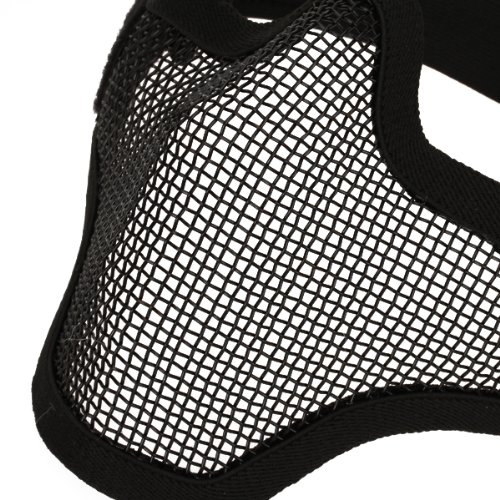 FreshGadgetz EA Wüste Crops DC-01 Voll-Gesicht Schädel-Maske Windschutzscheibe Mask (Schwatz) - 8