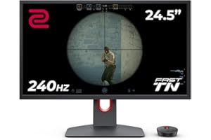BenQ ZOWIE XL2540K Écran Gaming, 24 pouces, 240Hz, XL Setting to Share, 120Hz Compatible PS5 et Xbox Series X, Noir
