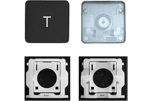 CTBDZ Individuelle Tastenkappe mit Scharnier Ersatz für (M1 M2) MacBook Pro A2141 A2251 A2289 A2338 A2442 A2485, ersetzt MacBook Air A2179 A2337 A2681 Tastatur-Tastenkappe (T-Taste)
