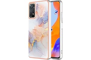 WBWONE Funda para Xiaomi Redmi Note 11 Pro 4G/5G / Note 12 Pro 4G, Carcasa Borde de Silicona TPU Resistente a los Golpes Case Protectora con Patrón Pintado - Mármol Blanco