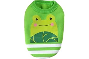 WEVGOUO Manteaux d'hiver Pull-Overs Veste Vetement Polaire Ours Petits Chiens Chiot Chat Chaton Manteau d'hiver Chaud Doux Pelucheux Chihuahua Yorkshire (4, XS:1-1.5 kg/Tour de Poitrine:30cm)