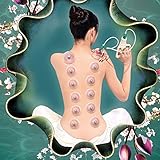 Cupping Vacuum Massage Set 12pcs with 2 magnetic needle for Acupunkture therapy