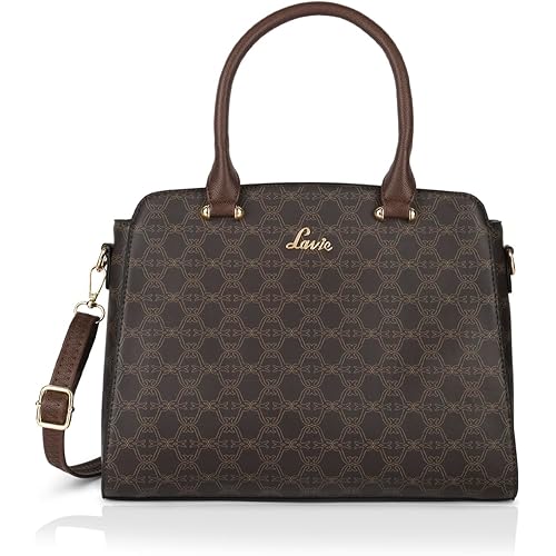 Lavie Women\'s Mono Ushawu Medium Satchel Handbag for Women | Satchel Bag for Work | Ladies purse | Stylish Shoulder Bag | Gift For Women