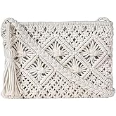 Alamcraft Women's Handmade Macrame Crossbody Sling Bag Tote Bags Beautiful & Fancy Ladies Purse For Girls Women's Mobile Pouc