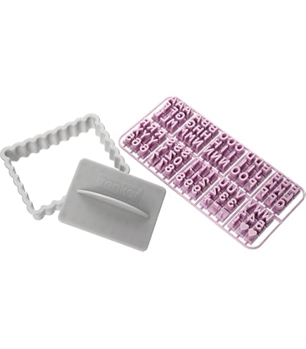 Silikomart Hexagon Ausstecher Set - 9-teilige Nylon Ausstechformen Für Plätzchen