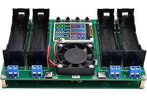 Dedjgoo 1 PCS 18650 Lithium Battery Capacity Tester MAh Digital Battery Power Detector Module Green