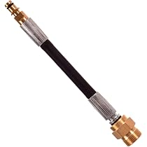 WiiAiloo Hochdruckreiniger Adapter – 1/4 Zoll Schnellanschluss Für Kärcher K2 Bis K7, Aus Messing
