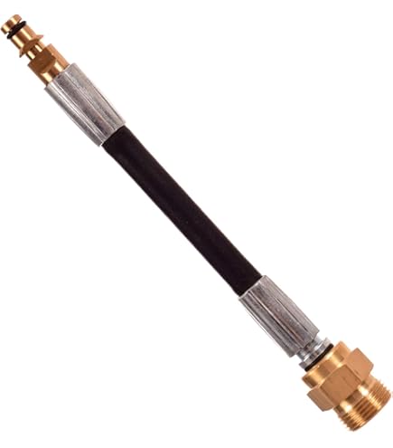 Adaptateur De Connexion Rapide M22 Pour Nettoyeur Haute Pression – Filetage Interne, Système à Baïonnette – En Laiton Et Plastique