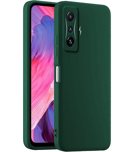 SEAHAI Cover Per Xiaomi Poco X4 GT 5G – Scorrevole Con Protezione Fotocamera, Antiurto Militare Con Anello Supporto Magnetico (Nero) - 5