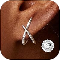 Pccol orecchn n argento con Nontscordardme. Delcat orecchn a bottone n argento