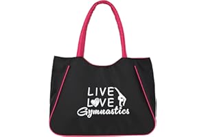 kilofly Girl’s Ballet Dance Bag Sports Gymnastics Zipper Tote