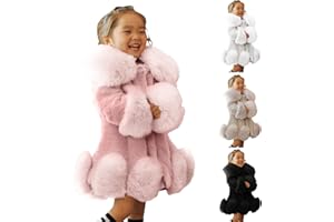 SRTUMEY Baby Kids Coats Clearance Toddler Girls Jacket Fall Winter Toddler Infant Kids Fleece Collar Soild Jackets Warm Woolen Jacket Coats Teen Jackets Girls