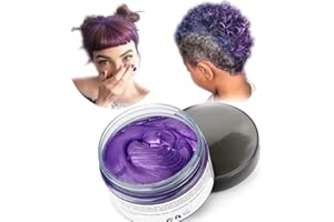 HTRUIYATY Cera del color del pelo, peinado mate natural para party.osplay, Halloween