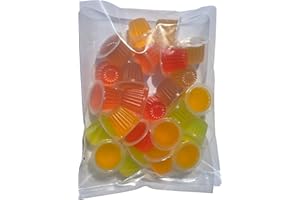 ONLINE REPTILE SHOP 24 Fruit Cups Jelly Treats for Large and Small Parrots, Bird Mixed Flavours, High in Vitamins A & C, African Greys Macaws Cockatoos Caiques Cockatiels Eclectus Conures Lovebirds Senegal Quakers