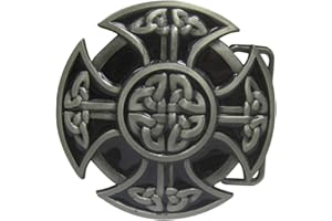 LKMY Celtic Cross Celtic Knot Belt Buckle for Men Women