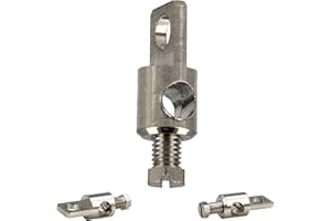 tecuro snodato, per il montaggio a scarico – Ottone Cromato