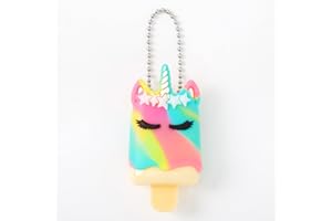 Claire's Pucker Pops - Brillant à lèvres - Licorne arc-en-ciel - Chewing-gum