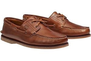 timberland Classic 2 Eye Slipper & Bootsschuhe Herren Braun Bootsschuhe Shoes