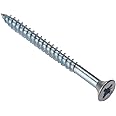 ForgeFix General-Purpose Twin Thread Screws | 2" x 8 | Zinc Plated | Box 200