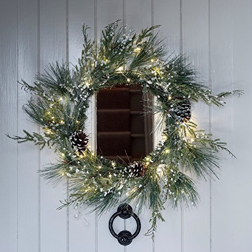 20er LED Draht Micro Lichterkette perlweiß Batteriebetrieb Lights4fun - 8