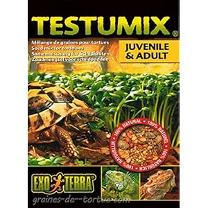 Testumix Saatgutmischung für Nahrung für Schildkröten und Reptilien, 75g -