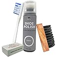Quick Nubuck and Suede Renovator and Shoe Care Kit | Color - Grey | Pack of 125 ML