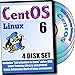 Produktbild CentOS 6 Linux 4-Disk DVD komplettes Installations- and Referenz- Set Ed. 2011