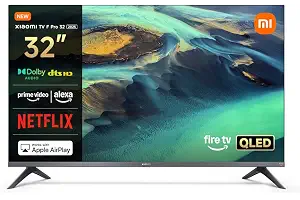 Xiaomi TV F Pro 32 Pulgadas 2025, QLED Smart TV, Fire OS7, L32MB-FPEU | Alexa Voice Control, Dolby Audio, DTS Virtual:X, DTS-HD, Compatible with Apple AirPlay