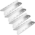 GFTIME 44CM Stainless Steel Heat Plate Replacement for Charmglow 720-0234, 720-0289, Flame Tamer spare parts for Nexgrill 720-0033, 720-0335, Perfect Flame, Perfect Glo Gas Grills, 4 Pack