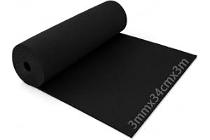 Dshunnc EVA-skum 3 mm EVA-skum 34 x 300 cm skumplatta hög densitet | Flexibel, lätt att klippa, perfekt för gör-det-själv-pyssel, modelltillverkning, dekoration, verktygsdyna