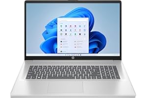 HP Laptop 17-cp2003sl, PC Portatile 17", Display 17.3" FHD Antiriflesso, Notebook, AMD Ryzen 5 7520U, 16GB RAM, 512GB SSD, AMD Radeon, Windows 11, Computer Portatile, Argento, QWERTY