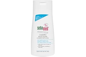 Sebamed Champú Anticaspa 400ml - Champú que elimina de forma efectiva la caspa grasa con una fórmula extra suave que reduce el picor e irritación