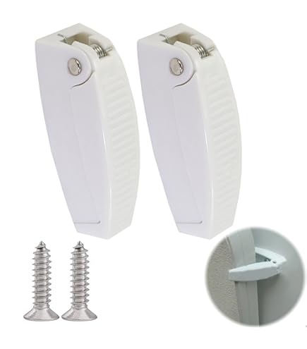 LIRA DE CIERRE PUERTAS BLANCO DE AUTOCARAVANA O CARAVANA - Foto 11