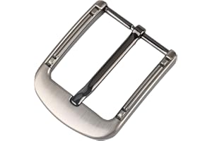 McFanBe 38-40 mm (1,5 Zoll) Gürtelschnalle Einzackige quadratische Ersatzschnalle für Männer Frauen Gürtel