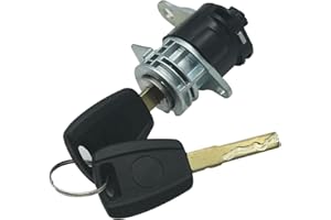 Arotzelox Türschloss für Boxer Ducato Jumper Doblo 4162.SK Zylinderschloss Heckklappe mit 2 Schlüsseln 4262SK